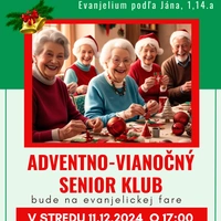 Adventno-vianočný Senior klub