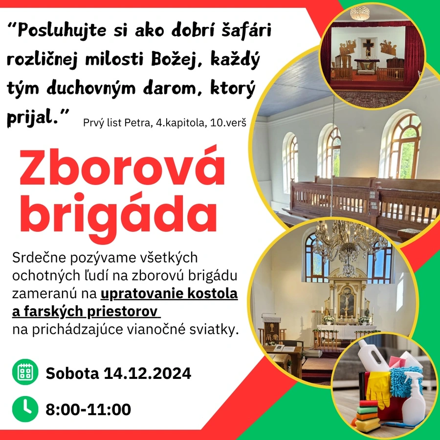 Predvianočná zborová brigáda