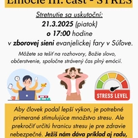 Stretnutie žien - marec 2025